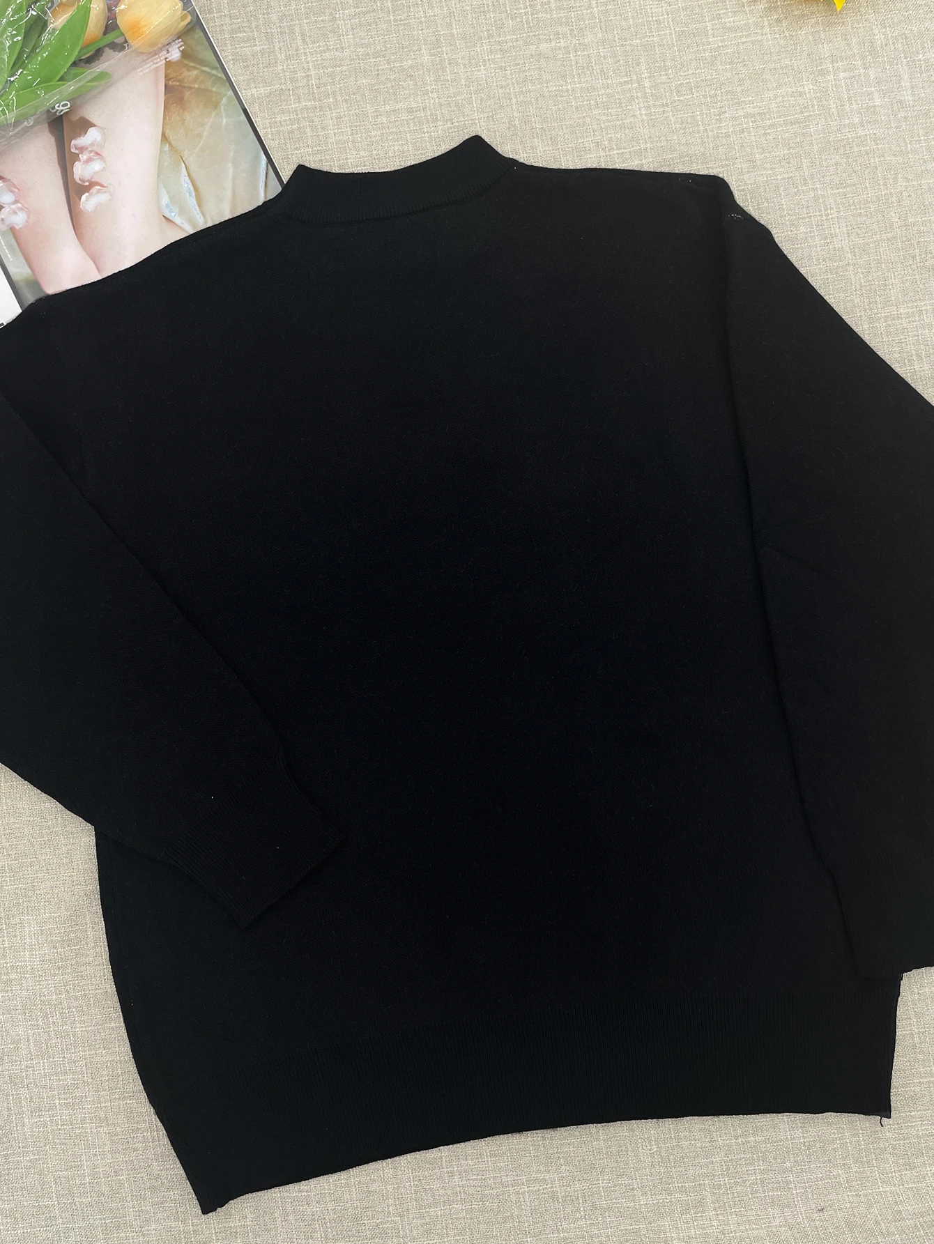 2024 Y2K ретро свитер на осень и зиму с узором в виде знаков зубов зимняя стандартная