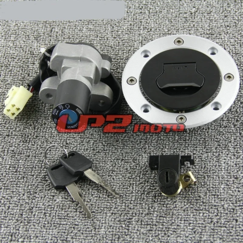 

Ignition Switch Fuel Gas Cap Seat Lock Key Set For Suzuki Bandit GSF250 77A 97-00 GSF400 GK7AA 95-00 GS500 89-00 GSX400 94-99
