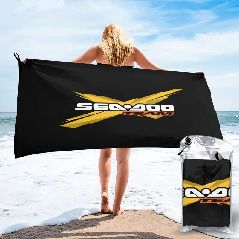 Фото Sea Doo Can Am Brp X Team Logo Quick dry Towel New Non-linting Superfine fiber №1