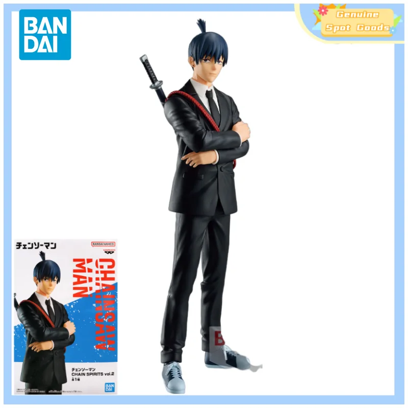 

Bandai Genuine Chainsaw Man Anime Figure CHAIN SPIRITS Vol2 Hayakawa Aki Action Figure Toys Original Brand New Collectible Model