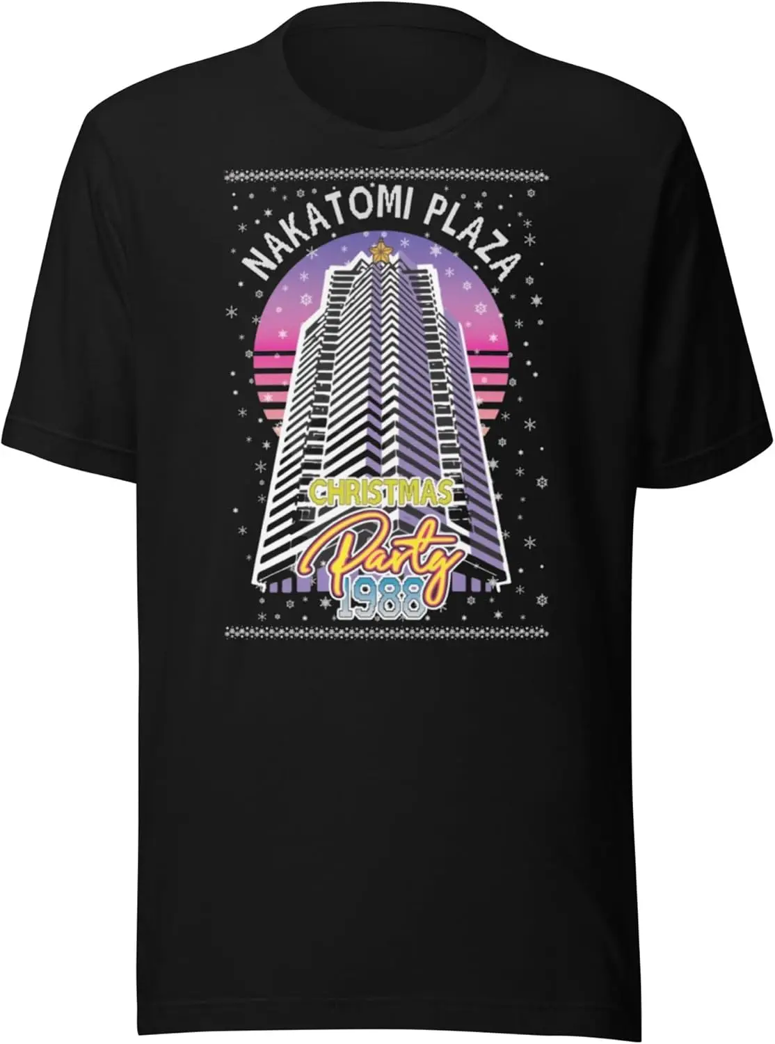 TOP KOALA TEE Ugly Christmas Graphic Crewneck Tshirt Nakotomi Plaza Xmas Party 1988