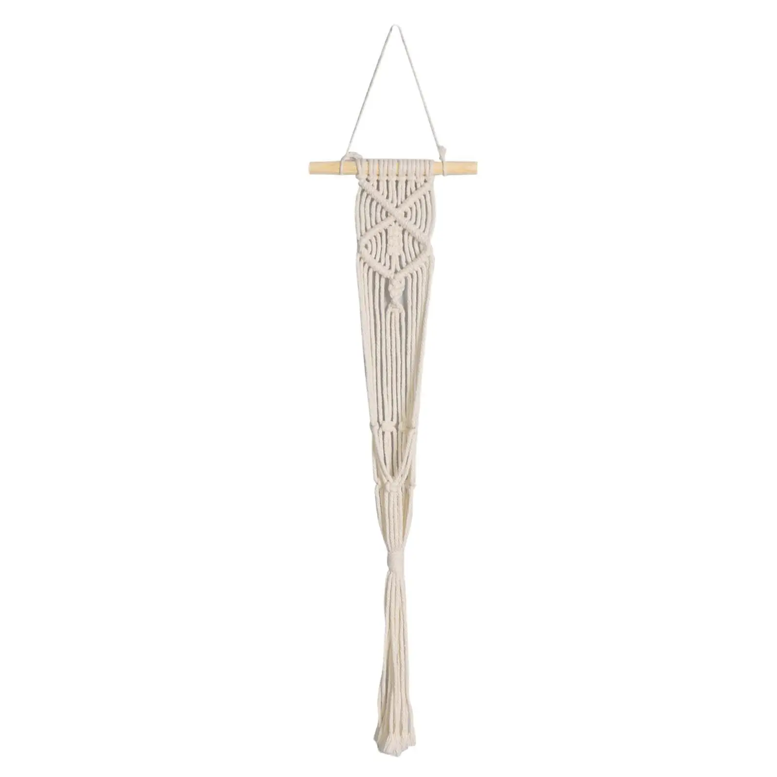 

Macrame Tassel Wall Hanging Planter Holder for Living Room Bedroom Apartment