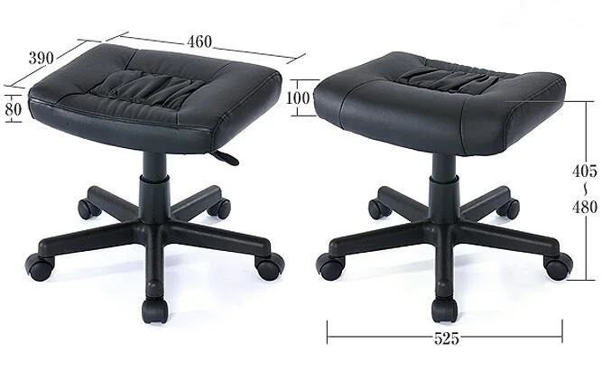 

Ottoman Ergonomic Footrest for Office Chair Memory Foam Office Furniture Stool Footrest for Computer Chair