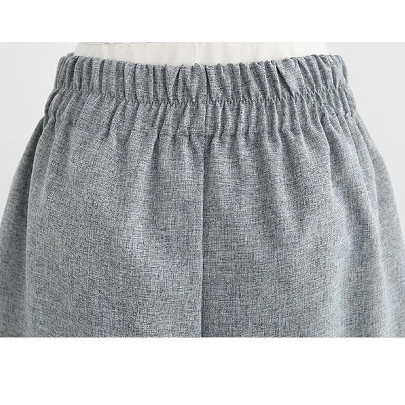 2022New Women Suit Two Piece Set Cotton Linen Shirt Shorts Matching Female Sets Plus Size Short Set Women Summer Trendy Clothes