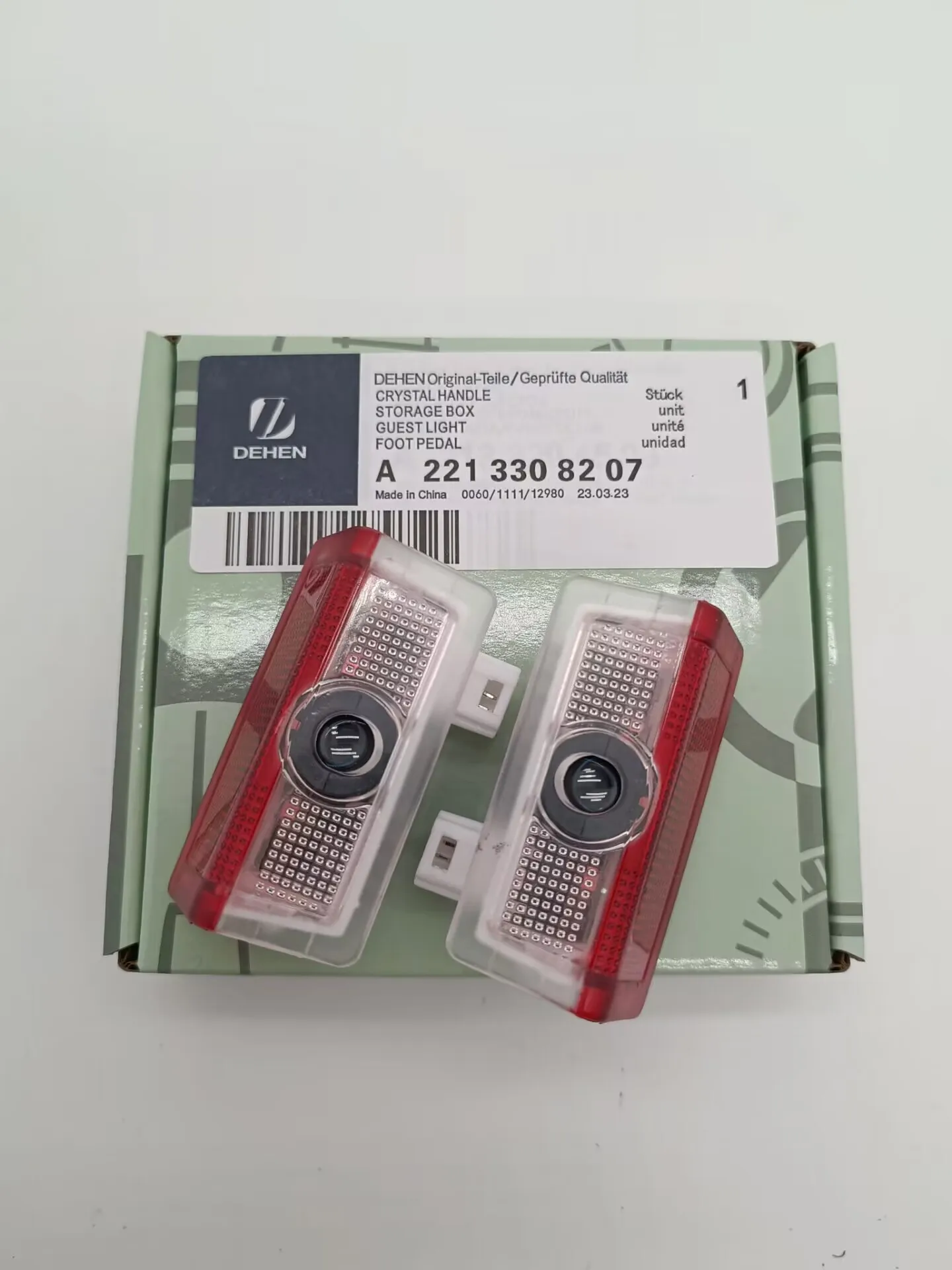 Для Mercedes Benz G class W464 G500 G550 G350 400 G63 2019-2024 2 шт. HD светодиодный дверной светильник