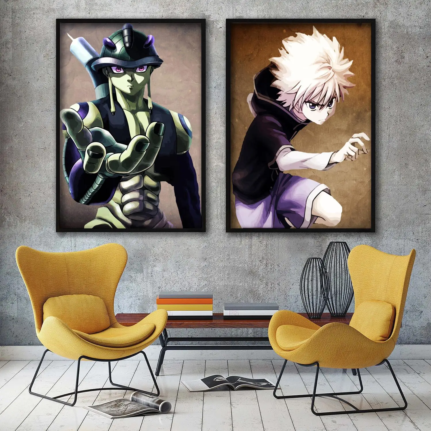 

hunter x hunter cartoon Decorative Painting Canvas 24x36 Poster Wall Art Living Room Posters Bedroom Painting