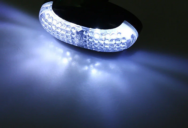 

4LED 12 В/24 В автомобильный прицеп грузовик прозрачный боковой габаритный индикатор грузовой лампы Янтарный + красный/красный/янтарный/белый