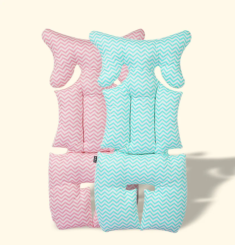 

Baby stroller cotton pad children's dining chair cushion safety seat thickened cotton back cushion