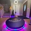 Cabin 360 Photo Booth Machine Automatic Spin 115cm 100cm 80cm with Flight Case for Wedding Party Events 360 Rotating Platform