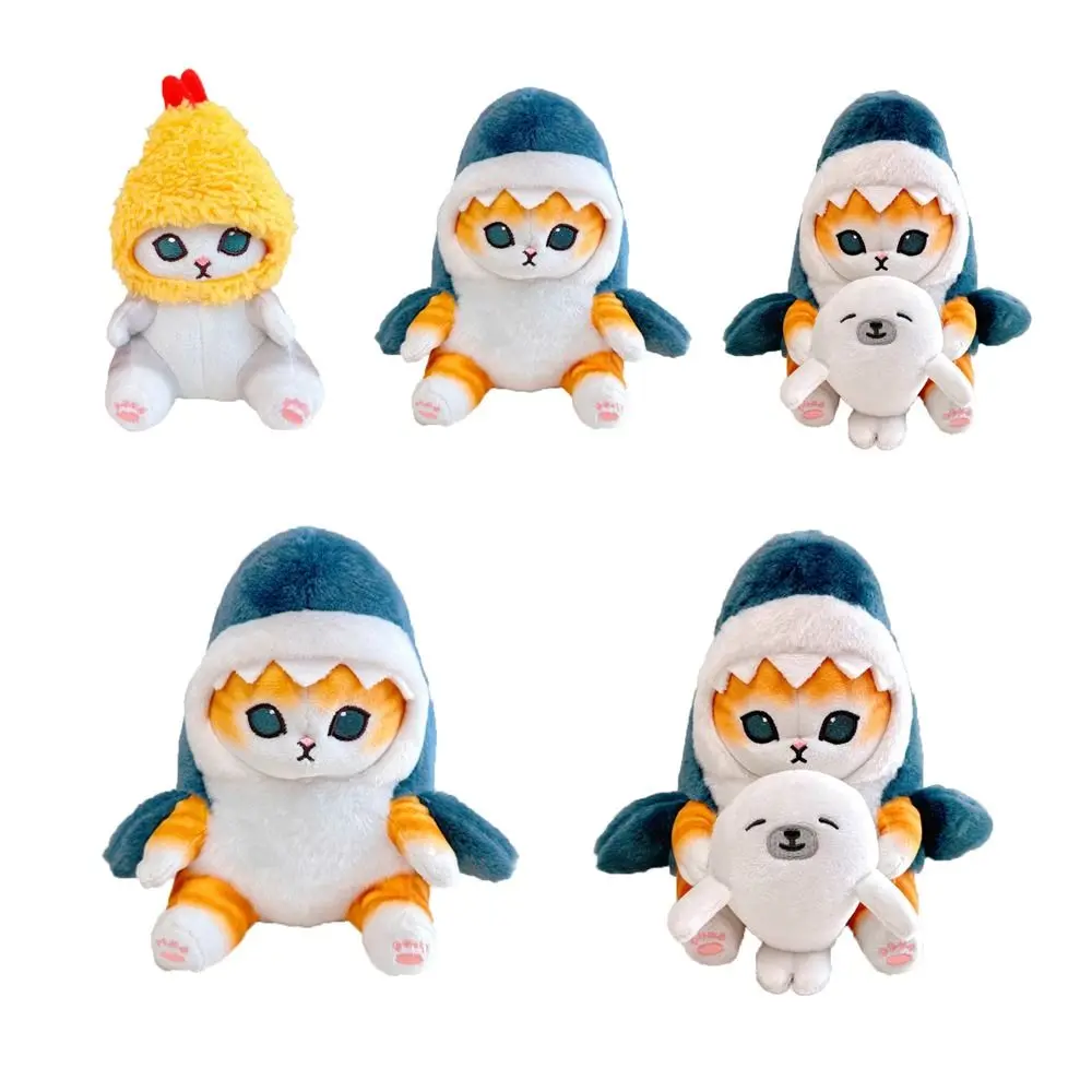 

Beautiful Christmas Gifts Keychain Decoration Pendant Plush Doll Pendant Dolls Fried Shrimp Cat Shark Cat