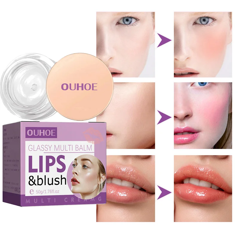Instant Pink Cream Dark Lip Removal Lightening Bleaching Repair Fine Lines Moisturizing Waterproof Pink Blush Balm