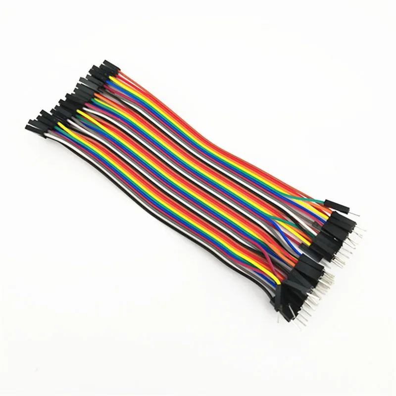 

40pcs 15cm Colour Dupont line Female Male DuPont cable Jump Wire Connector Breadboard DIY For arduino