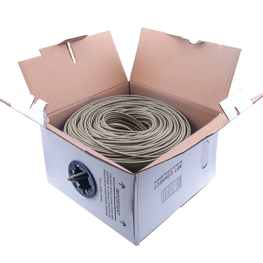 Кабель Ethernet CAT 6а 10 м сетевой кабель RJ45 10 Гбит/с SFTP с двойным экранированием