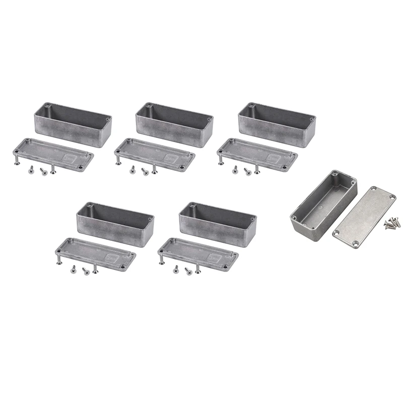 

Guitar Effects Pedal Aluminum Stomp Box Enclosure For DIY Guitar Pedal Kit 1590A