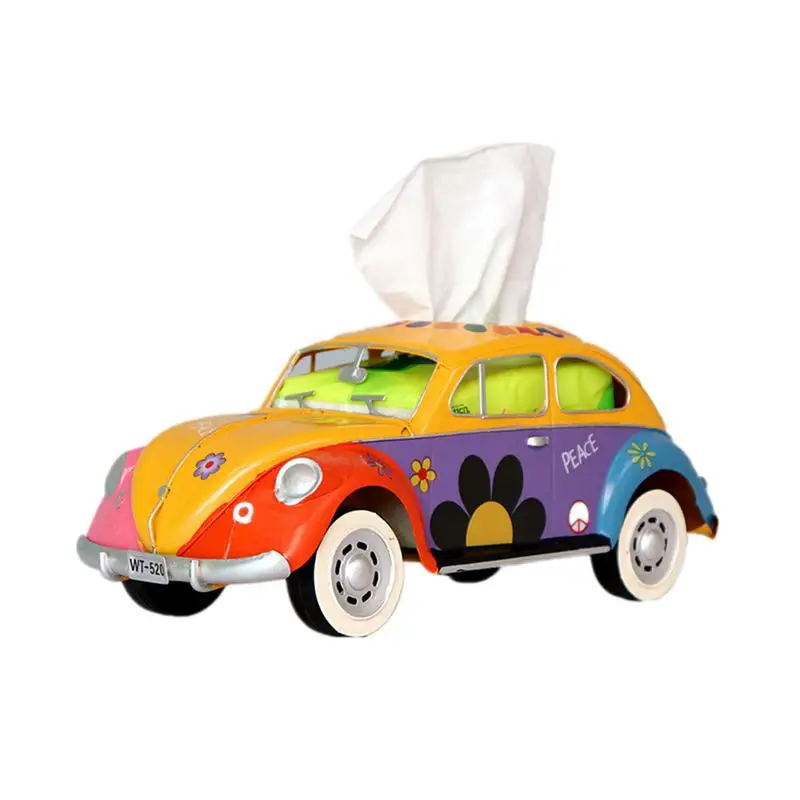 

Retro Bus Tissue Box Funny Car Model Home Decoration Perfect Desktop Decoration For Home And Office Best Gift