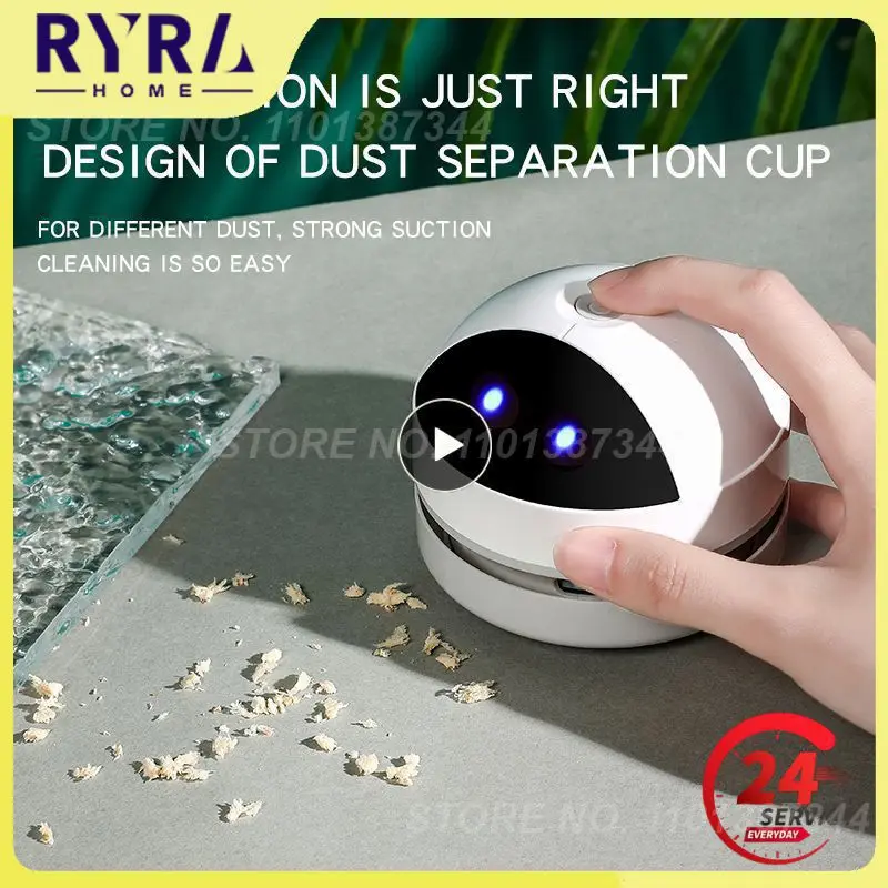 

Mini Vacuum Cleaner Desk Table Dust Automatic Portable Vacuum Table Sweeper Desktop Cleaner Office Desk For Home Office Cleaning