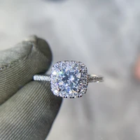 diwenfu s925 sterliing silver anillos de bizuteria natural 1 5 carat diamond ring jewelry women wedding gemstone ring jewelry