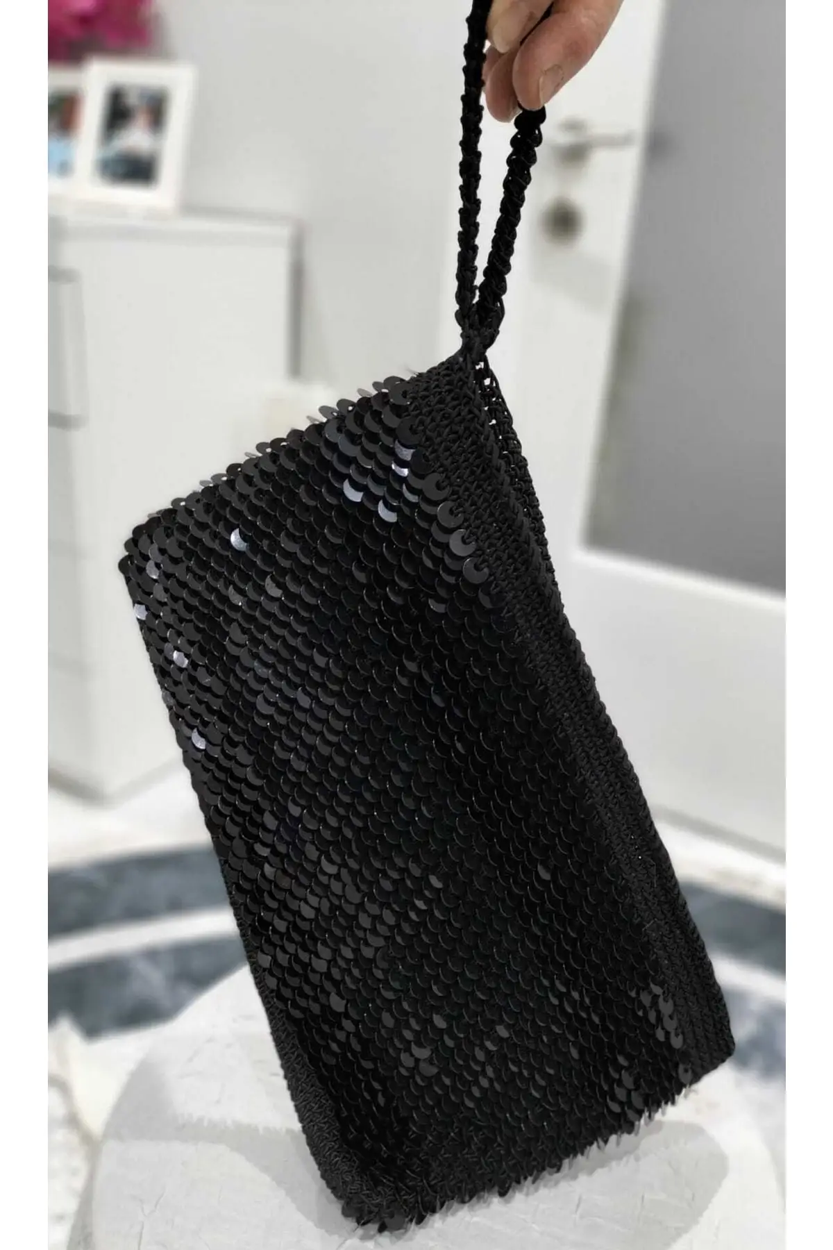 

Women Evening Bag Sequin Clutch Bags With Chain Shoulder Bag Ladies Handbags Evening Bag For Wedding Party