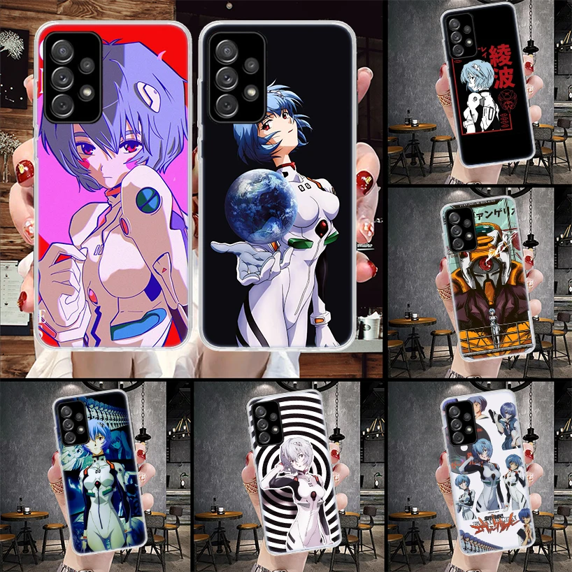 

Anime Evangelions Ayanami Rei Phone Case for Samsung Galaxy A53 A52 A13 A12 A73 A72 A23 A22 A33 A32 A03S A02S A42 5G A10S A20S C