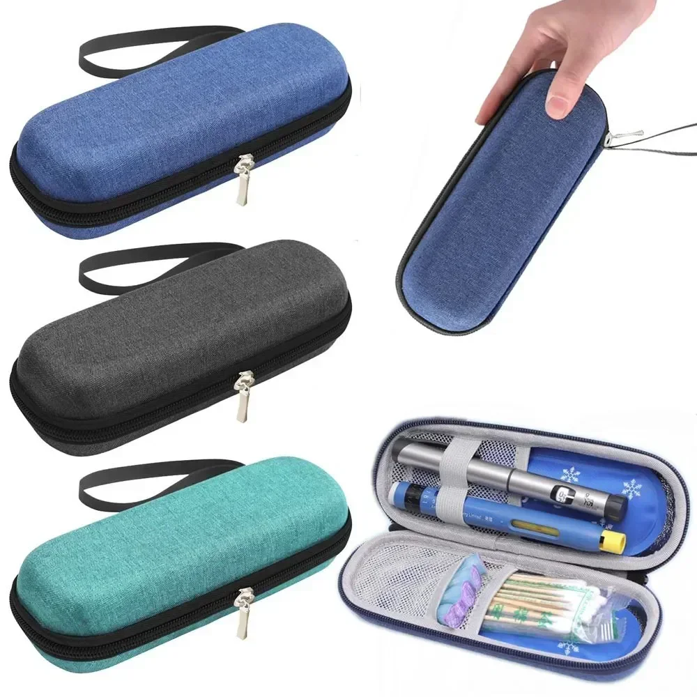 

Diabetic Protector Bag Medicla Without Cooling Case Waterproof Portable Thermal Cooler Travel Pill Insulated Insulin Gel Pocket