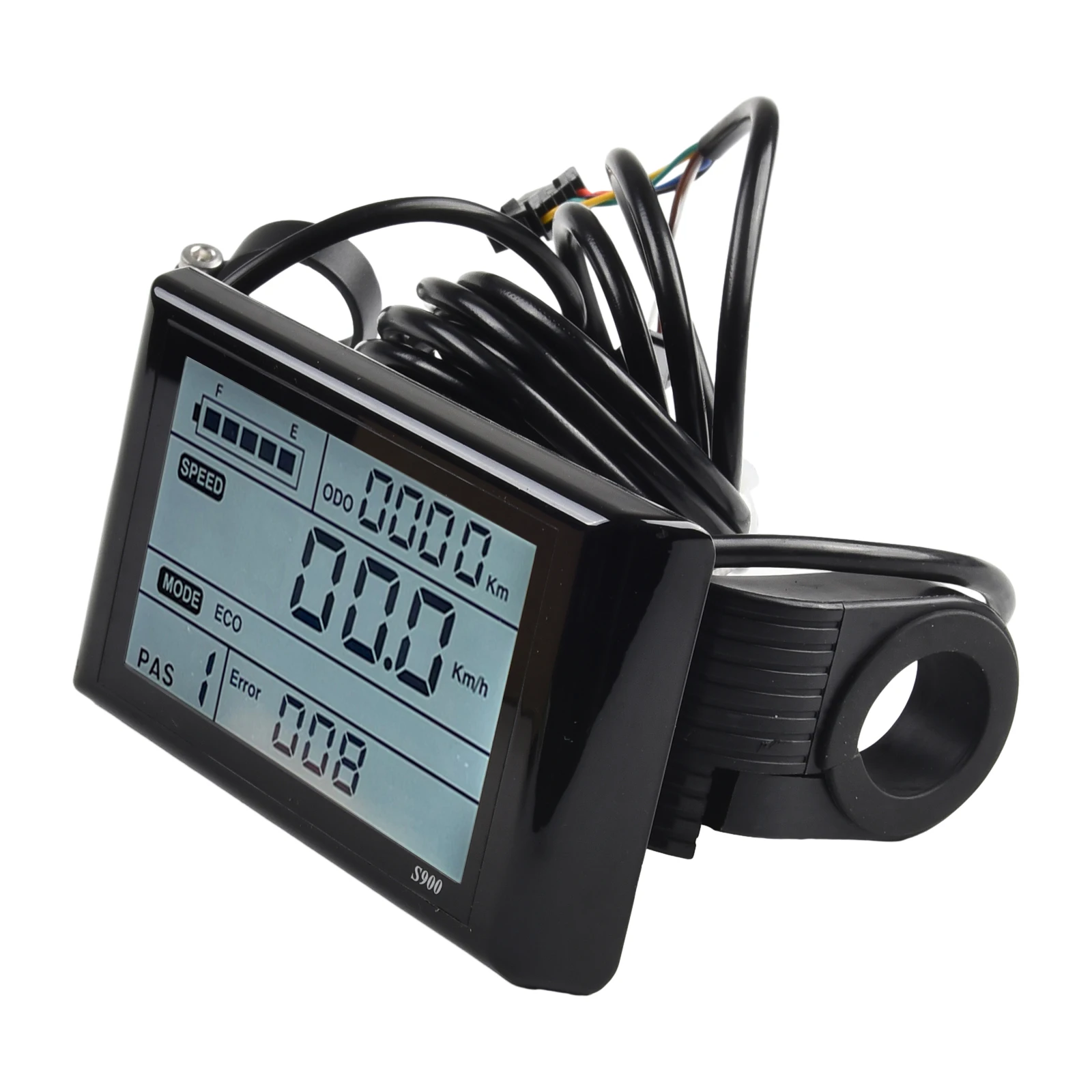 S900 ЖК-панель дисплея ABS черный UART 110*62 мм 1 шт. 24V36V48V60V72V длина кабеля 180 см