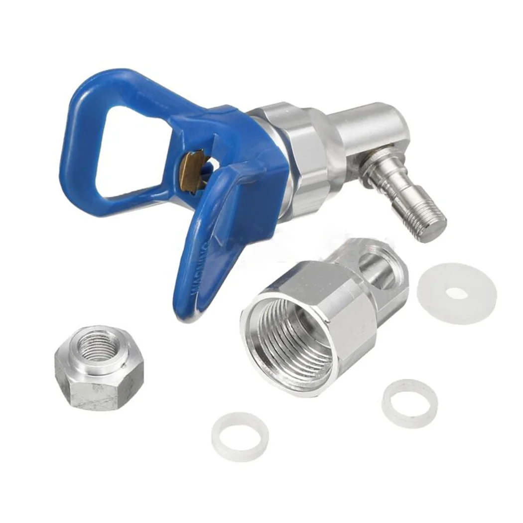 

7/8''F-7/8''M Clean Shot Shut Off Valve Multi-angle Rotation For 7/8\" Threads Size Airless Paint Spray Swivel Joint