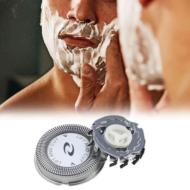 4 шт. сменные головки для бритвы Philips Norelco HQ3 HQ30/HQ32/HQ36/HQ300 серебристые