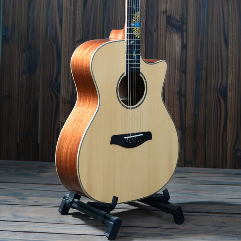 

40 Inch Quality Classical Guitar Acoustic Top Fingerboard Professional Guitar Face Sheet Travel Guitare Musical Instruments