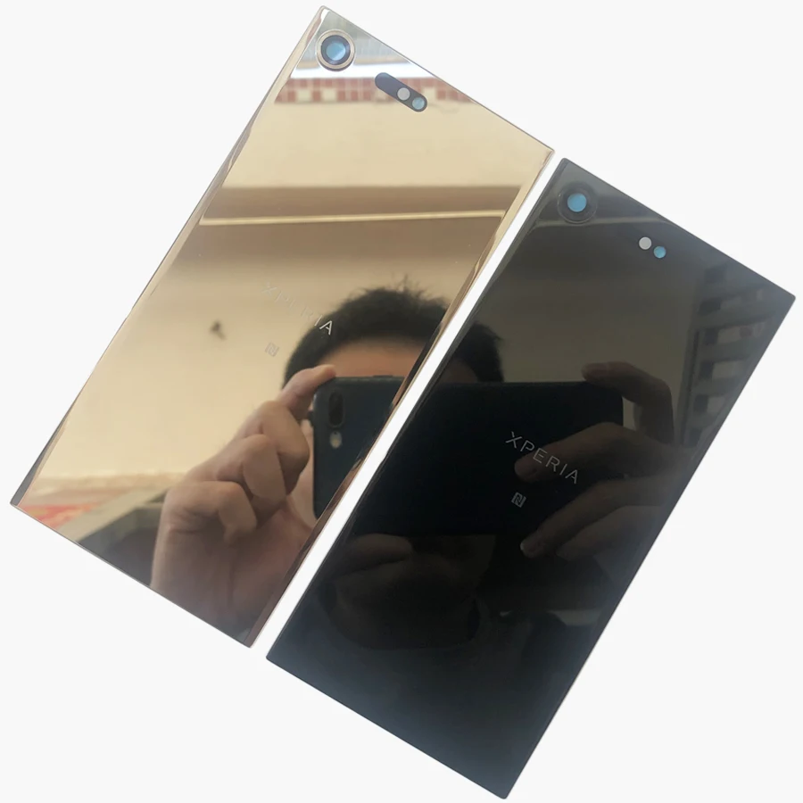 Стекло для Sony Xperia XZ Premium задняя крышка батарейного отсека Корпус Запасные части XZP