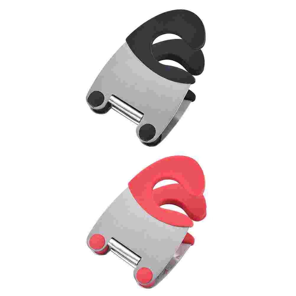 

4pcs Durable Pot Side Clips Pot Clip Holders Pot Side Clamps Kitchen Supplies