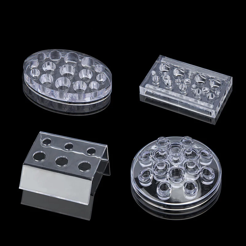 

Acrylic Tattoo Ink Cups Caps Pen Holder Stand for Permanent Makeup Microblading Pigment Ink Holder Tattoo Accessories