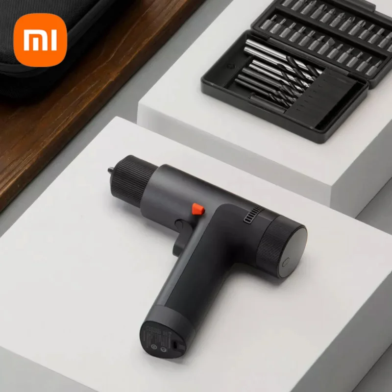

Xiaomi Mijia Smart Brushless Smart Home Electric Drill Smart Screen Displays Multi-function Home DIY Screwdriver Power Tool Set