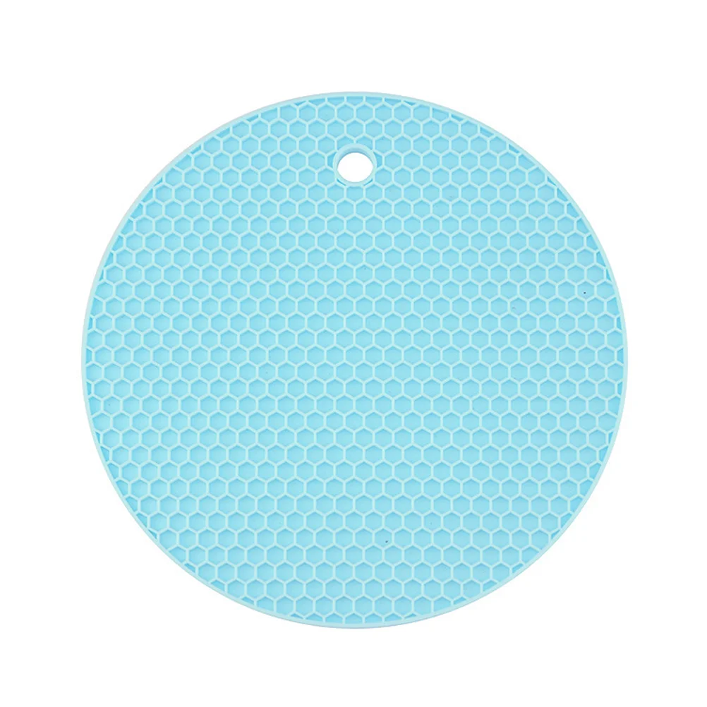 

Silicone Mat Hot Trivets Pads Trivet Pot Holders Heat Kitchen Drying Resistant Dish Jar Mats Large Grill Microwave Gripper Table