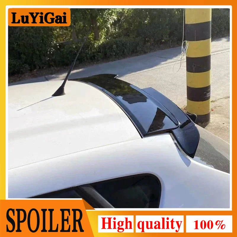 YKSRDNF спойлер на крышу для Seat Ibiza 2008 - 2017 год Cupra St 5 дверей Abs пластик блеск черный
