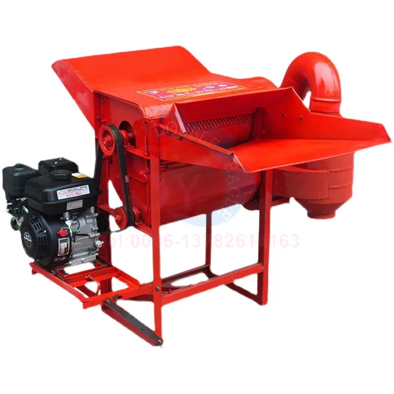 

Gasoline Engine Mini Multifunctional Rice Wheat Beans Sorghum Millet Thresher Electric Rapeseed Seed Threshing Shelling Machine