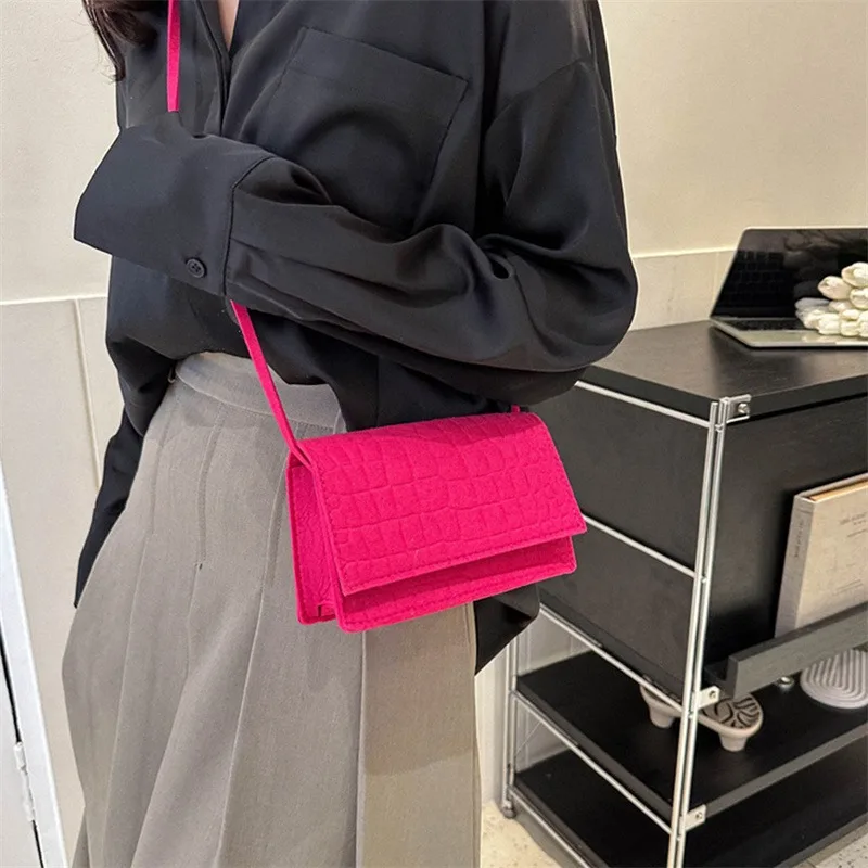 

Новые розовые сумки, женские корейские модные дамские ранцы, однотонные Квадратные ретро-сумки сплошного цвета для девочек