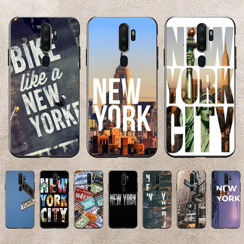 

NYC NEW YORK City Phone Case For Redmi 9A 8A 6A Note 9 8 10 11S 8T Pro Max 9 K20 K30 K40 Pro PocoF3 Note11 5G Case
