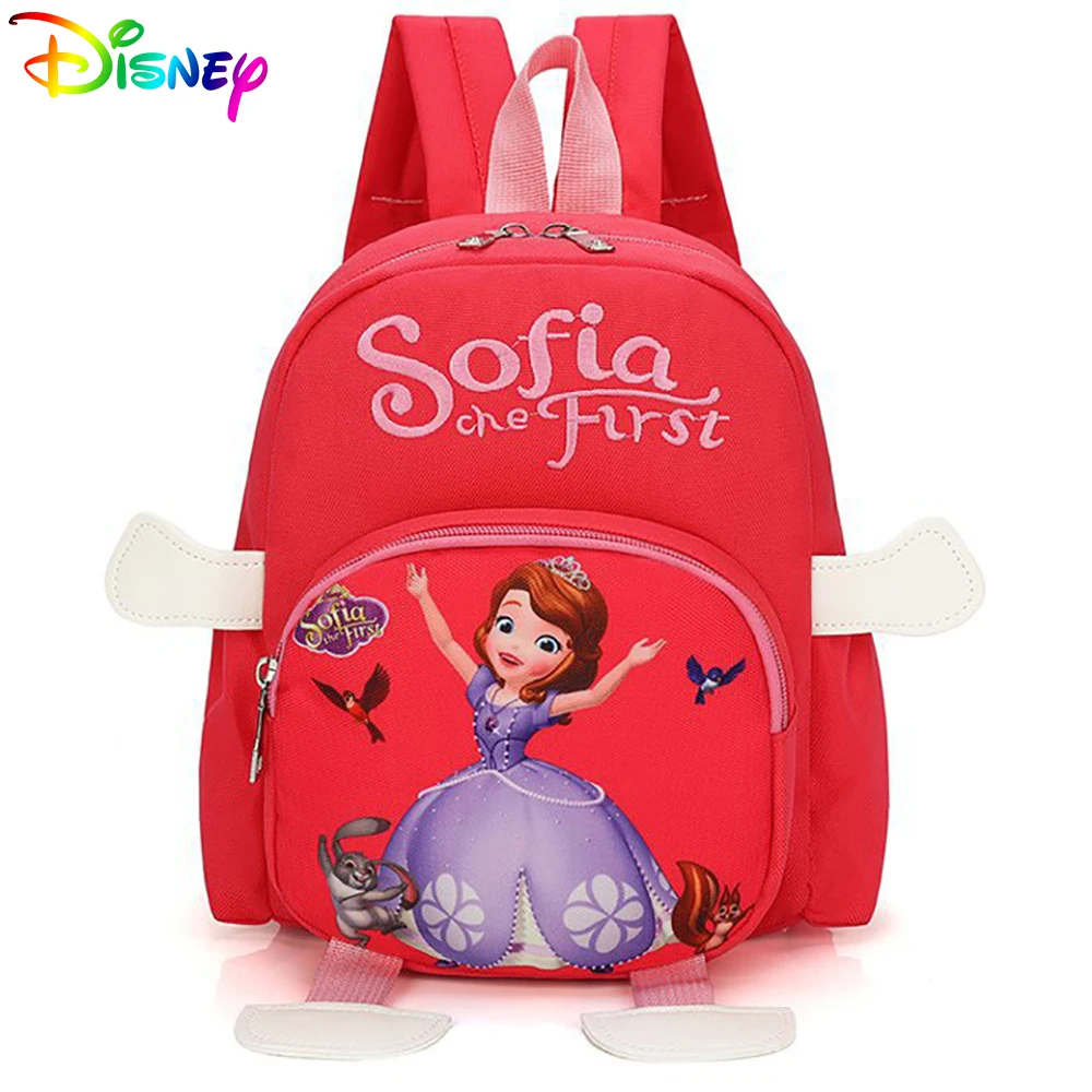 

Disney Baby's Backpack For Girls Brand Cartoon Sofia Kindergarten Kids School Bags Children Kawaii Printing Satchel New Arrivel