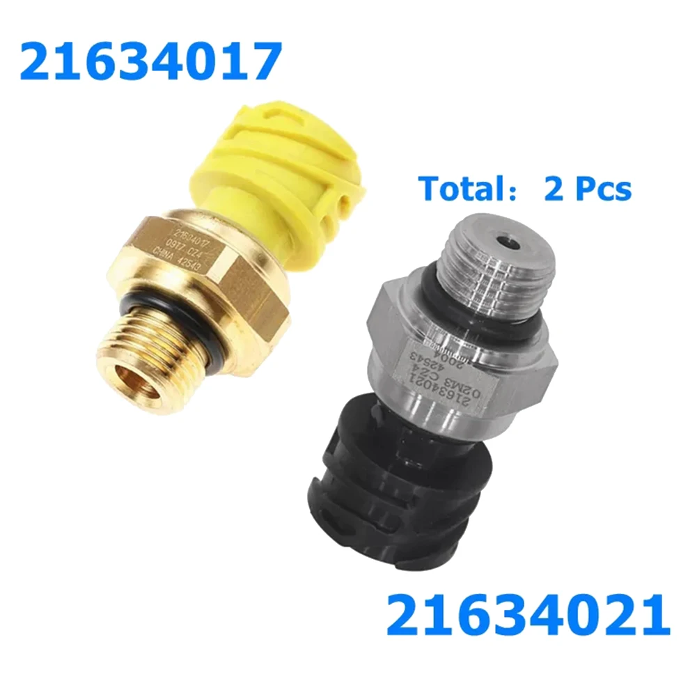 2шт. 21634021 &amp 21634017 Датчик давления масла для грузовика Volvo Diesel D12 D13 FH12 FM12 FH16