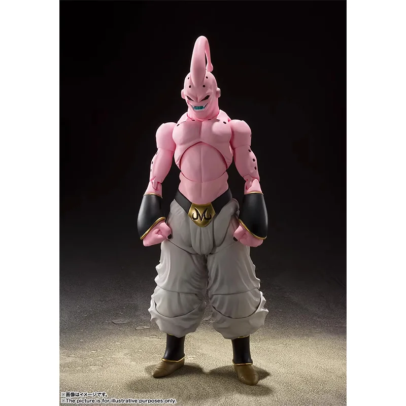 Фото Оригинальная подлинная S.H.Figuarts SHF Dragon Ball Majin Buu Bandai, аниме-модель, игрушки, экшн-фигурки, подарки, коллекционные украшения для мальчиков №4