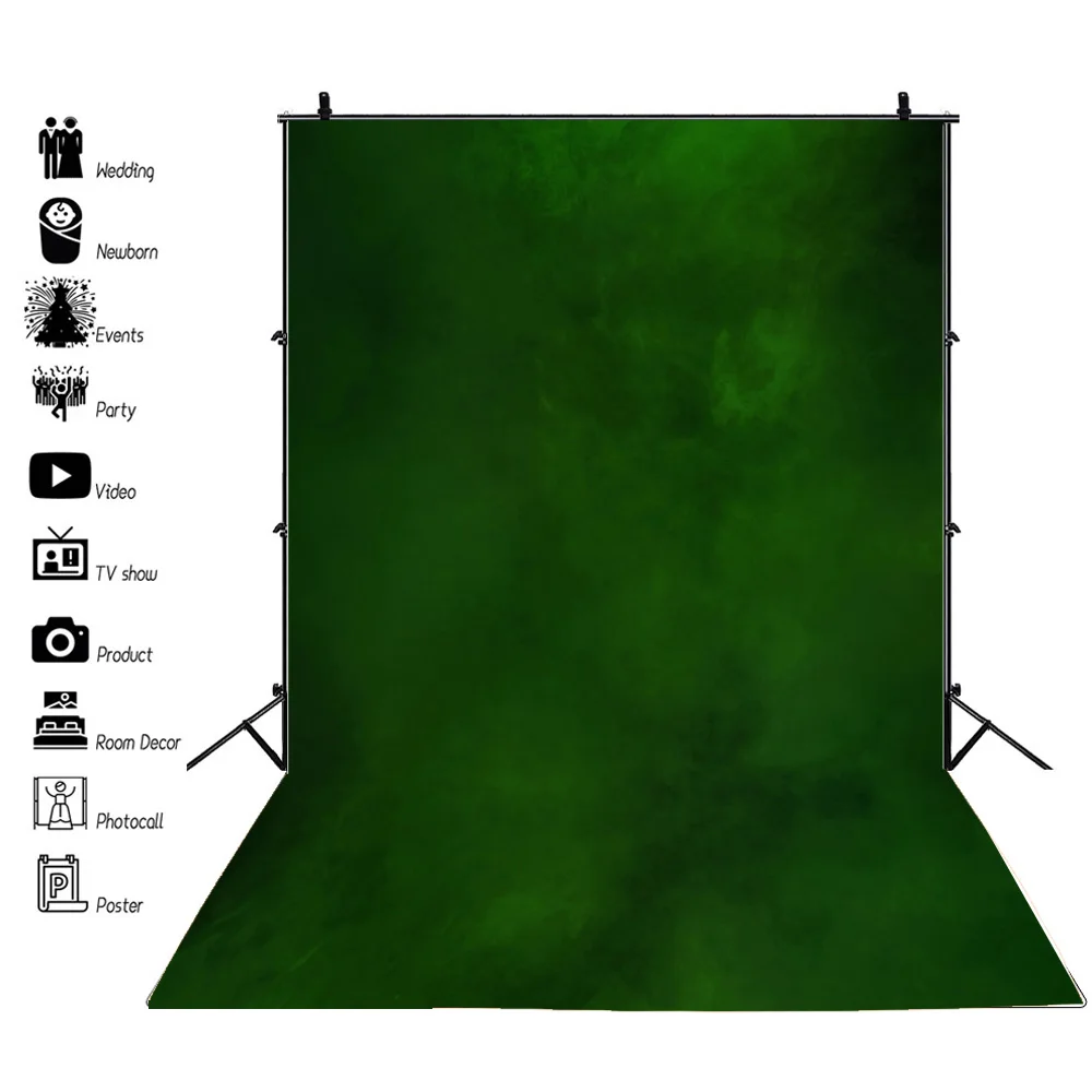 ZHISUXI Vintage Portrait Photography Backdrops Pops Abstract Watercolor Texture Hand Painted Photo Studio Background HP-01