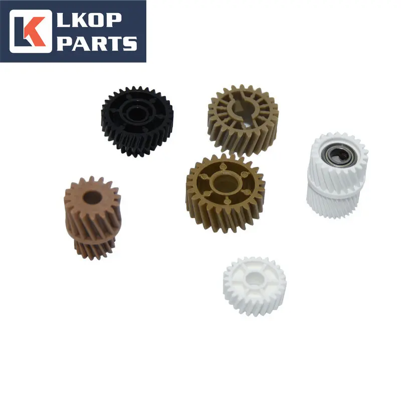 

1SetS Fuser Drive Gear Transfer Gear Transfer Waste Toner Gear For Konica minolta bizhub c452 c451 c550 c650 c552 c652 c754 C654