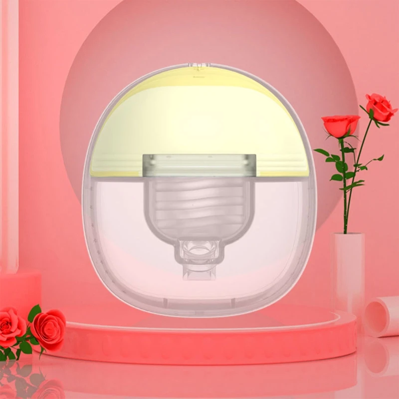 

Breast Pump Hand Free Breast Massager Electronic 2 Modes 9 Speed Gadget for Mom Breastfeeding Milk Extractor Baby QX2D