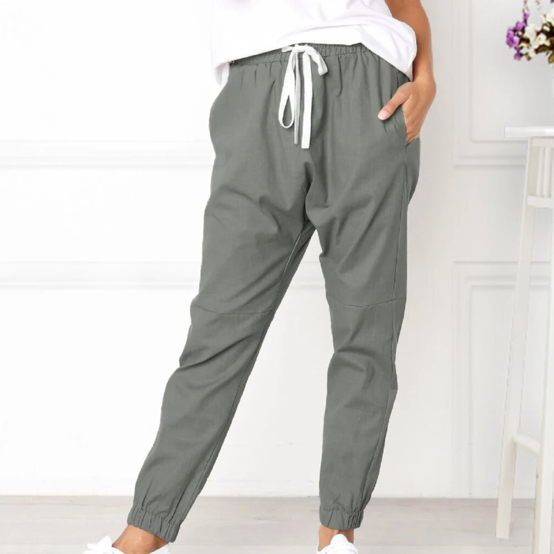 

Спортивные брюки для студентов, женские 9-точечные повседневные Летние Стильные бриджи, повседневные брюки