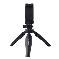 phone tripod desktop phone holder with phone clip and adjustable head non slip tripod for phone action camera camera