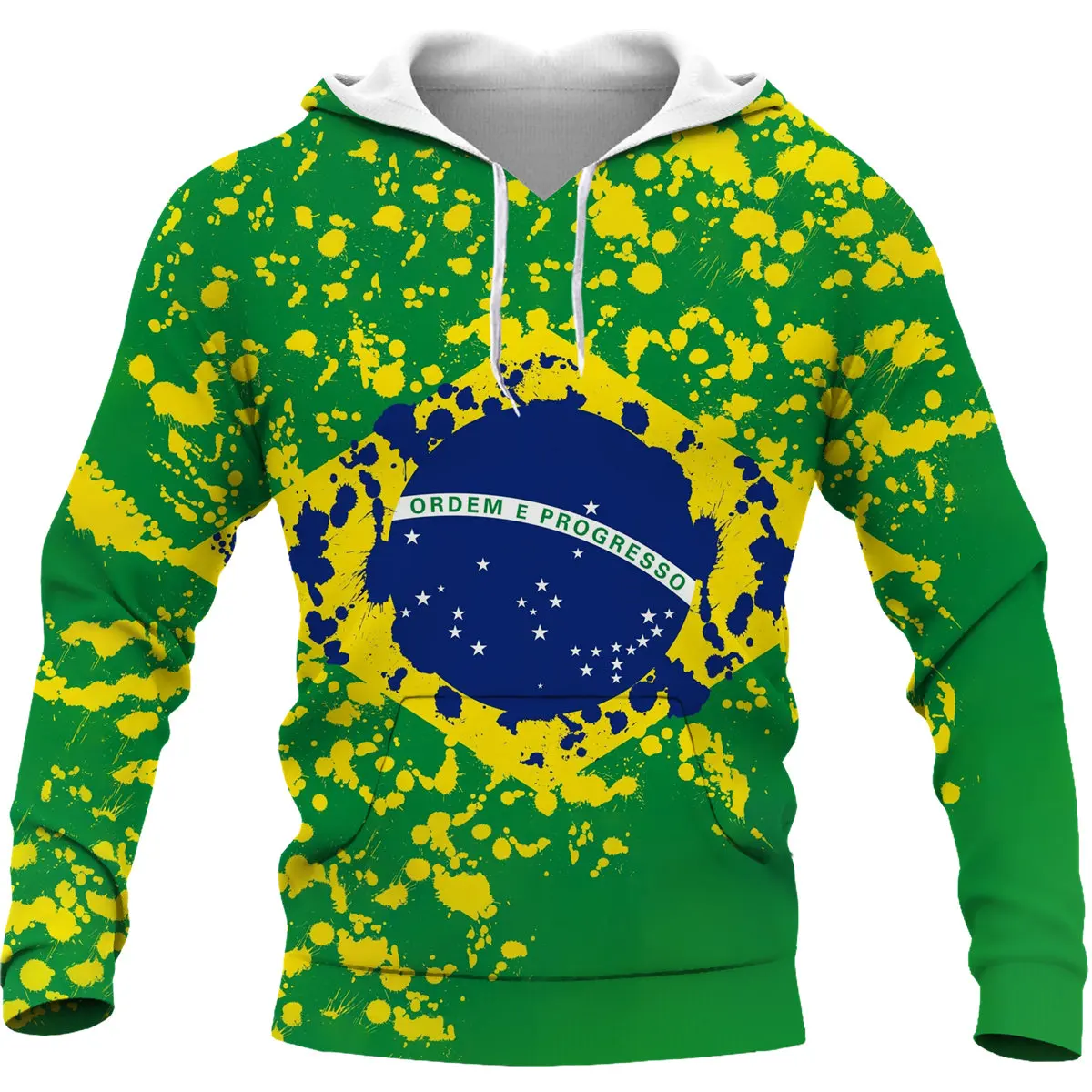 

Brazil Flag Hip Hop Hoodies Men Women 3D Printed Sweatshirt Harajuku Style Hoodie Casual Pullover Jacket
