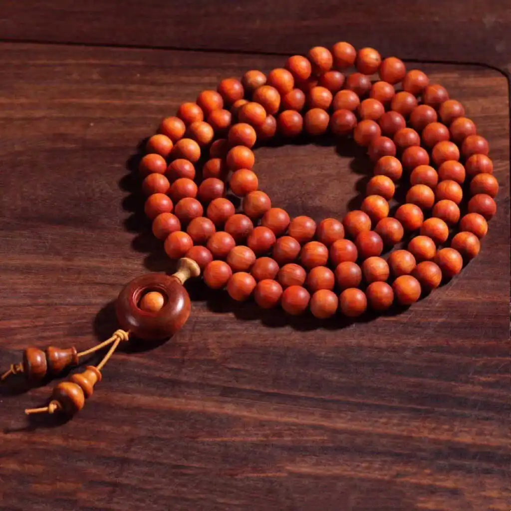 Индонезийский нефритовый ледяной император деревянный браслет с кровью дракона