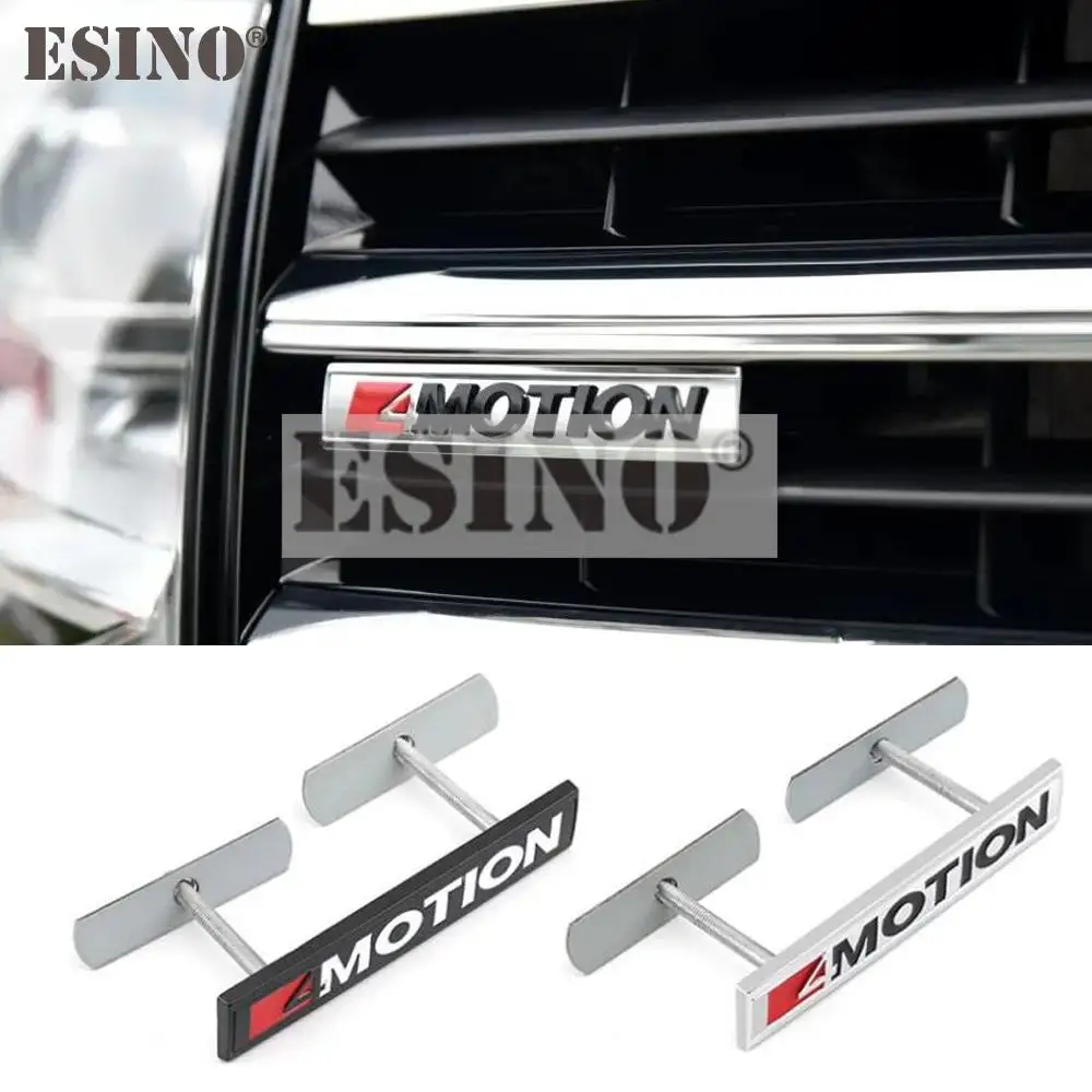 Стайлинг автомобиля 4 движения 3D задний Багажник крыло гриль Металл Хром