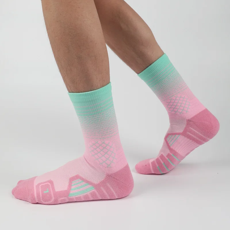 Basketball Ball Men Sock Sports Basketball  Breathable Women Compression Running Riding Cycling Knee highBiking Hockey Soccer