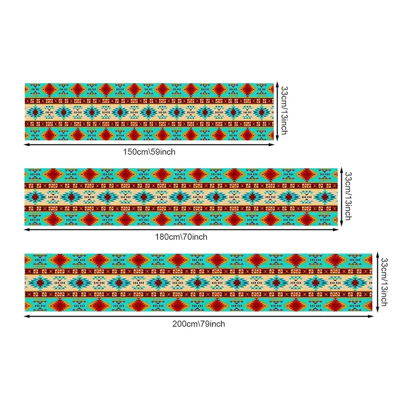 Скатерть в стиле бохо льняные абстрактные племенные кухонные декор фермерский